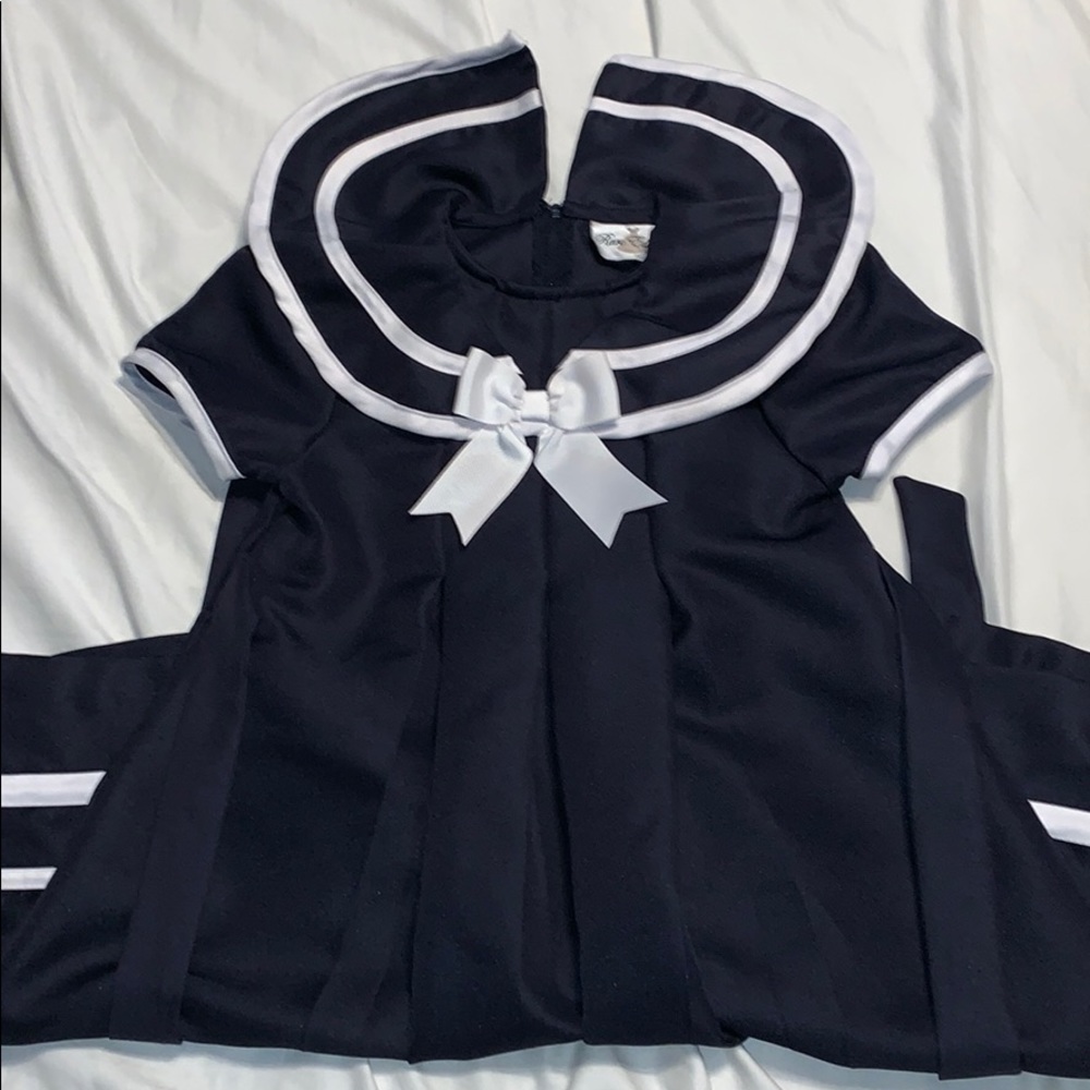 EUC Girls Sailor Dress